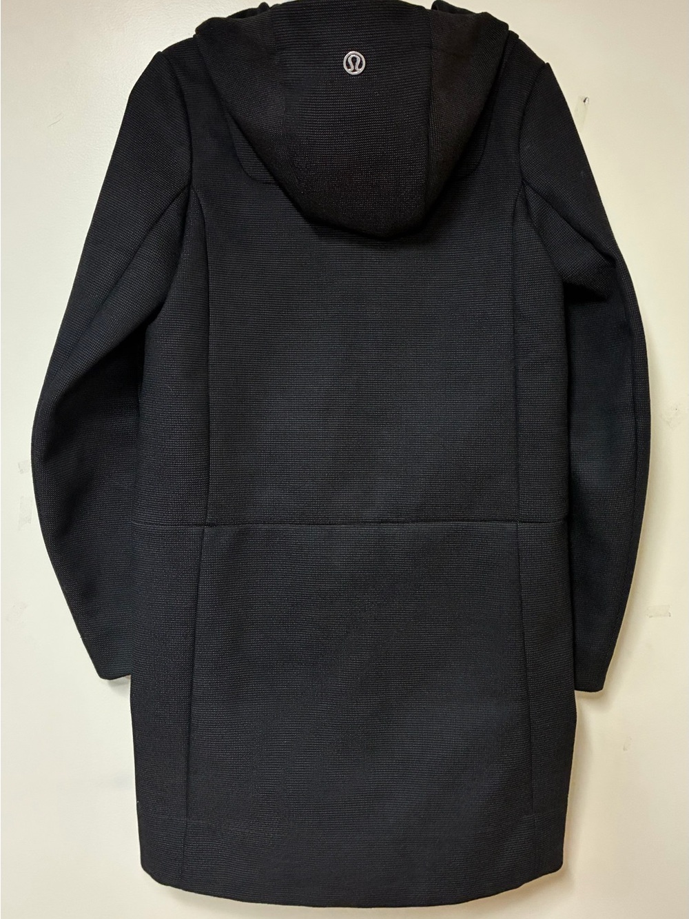 Lululemon City Soft Shell Long Coat Jacket | Layering Fit brown/black tweed